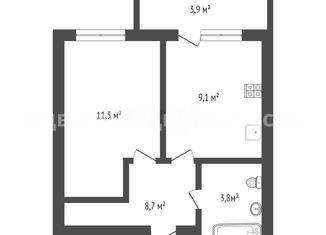 Продажа 1-комнатной квартиры, 30 м2, Тюменская область, Велижанская улица, 66к1