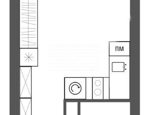 Квартира на продажу студия, 24 м2, Москва, проезд Серебрякова, 11-13к1, район Свиблово