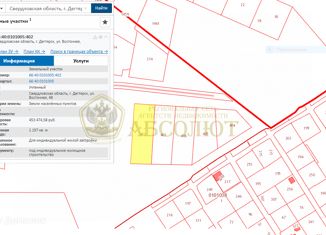 Продаю участок, 11.5 сот., Дегтярск, Восточная улица