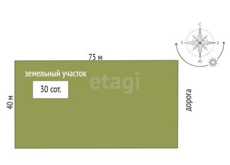 Продажа земельного участка, 30 сот., Мирновское сельское поселение