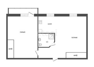 Продаю 2-комнатную квартиру, 45.3 м2, Красноярск, улица Курчатова, 7А