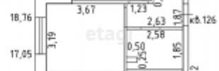 Продам 1-комнатную квартиру, 37.8 м2, Тюмень, улица Фармана Салманова, 12, ЖК Интеллект Квартал