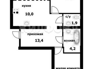 Продажа 3-комнатной квартиры, 72 м2, Новосибирск, метро Гагаринская, Кубовая улица, 53