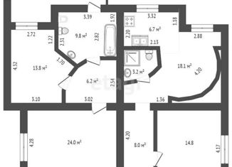 Продаю 3-комнатную квартиру, 104.6 м2, Краснодар, улица Строителей, 7, улица Строителей