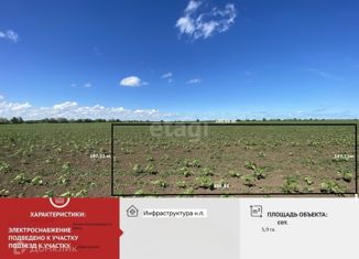 Продаю участок, 598.6 сот., Урожайновское сельское поселение