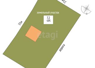 Продам дом, 52 м2, СНТ Майское, Малиновая улица