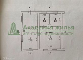 Продается дом, 44 м2, Красноармейск, улица Ленина, 35