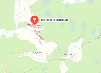 Продам земельный участок, 25 сот., деревня Монастырьки, 41К-110