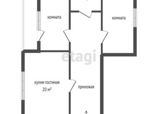 Продаю двухкомнатную квартиру, 70.9 м2, Екатеринбург, улица Краснолесья, 10