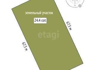 Продам участок, 24.4 сот., село Андрюшино, Химлесхозовская улица