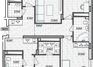 Продаю 5-комнатную квартиру, 131.5 м2, Нижний Новгород, Деловая улица, 12, метро Горьковская