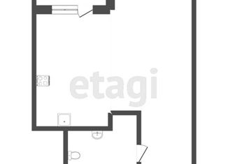 Продажа 1-ком. квартиры, 34.2 м2, Тюмень, улица Вице-адмирала Воронцова, 9, ЖК Первая линия. Гавань