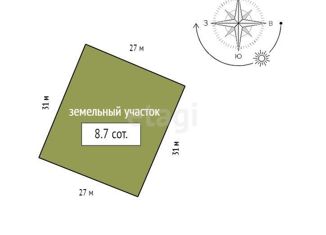 Участок на продажу, 17.5 сот., Красноярский край, Пригорная улица, 47Ас20