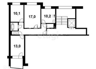 Продаю комнату, 62.8 м2, Новосибирск, Полевая улица, 22, Советский район