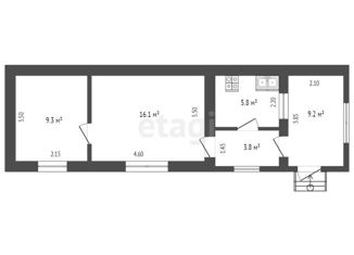 Продается 2-комнатная квартира, 44.2 м2, Крым, Горный переулок, 7