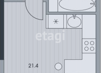 Продается квартира студия, 29.3 м2, Москва, улица Архитектора Власова, 71к2, Обручевский район