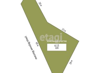 Участок на продажу, 6.1 сот., село Фонтаны