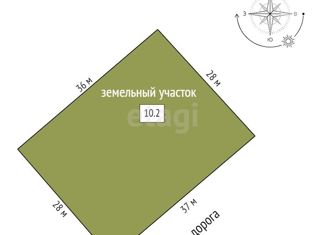 Продается участок, 10.2 сот., Полетаевское сельское поселение