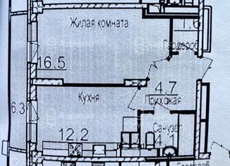 Продается однокомнатная квартира, 39.1 м2, Волгоград, Ангарская улица, 9А, ЖК Гранд Авеню