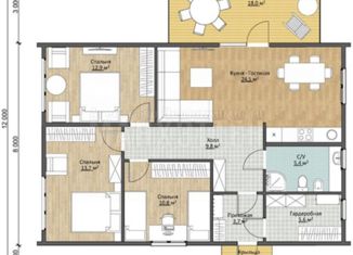 Дом на продажу, 106 м2, деревня Шеломово