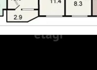Двухкомнатная квартира на продажу, 53.5 м2, Москва, проспект Мира, 122, метро Алексеевская