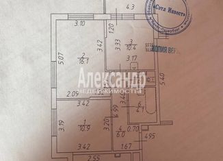 2-ком. квартира на продажу, 49.97 м2, Санкт-Петербург, ЖК Солнечный Город, проспект Будённого, 21к4