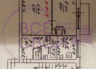 2-ком. квартира на продажу, 43 м2, Краснодар, улица 2-я Линия Нефтяников, 1, улица 2-я Линия Нефтяников