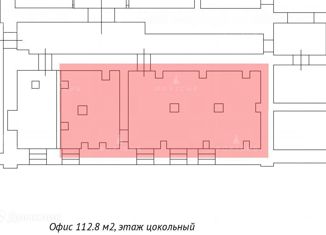 Сдается в аренду офис, 112.8 м2, Санкт-Петербург, улица Комсомола, 1-3БЦ