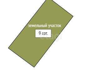 Земельный участок на продажу, 9 сот., садоводческое некоммерческое товарищество Космея