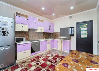 Трехкомнатная квартира на продажу, 80.8 м2, Краснодар, улица имени Валерия Гассия, 2, ЖК Авиатор