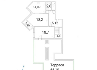 Продажа 5-комнатной квартиры, 166 м2, Санкт-Петербург, Коломяжский проспект, 5к3, метро Чёрная речка