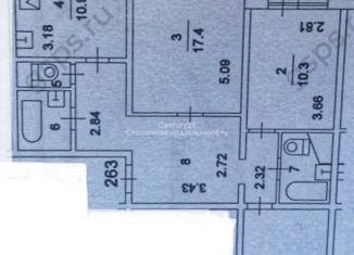 Продается 3-ком. квартира, 74.6 м2, Москва, Пятницкое шоссе, 16к4, станция Трикотажная