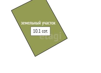 Земельный участок на продажу, 10.1 сот., деревня Крутая, Советская улица, 50