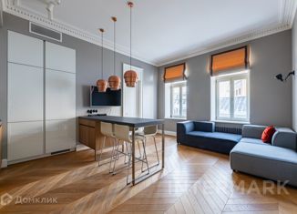 Аренда трехкомнатной квартиры, 85 м2, Москва, Лялин переулок, 8с2, метро Курская