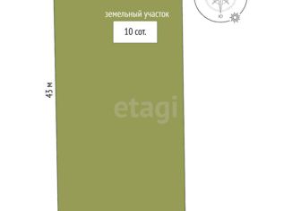 Продам земельный участок, 10 сот., село Дубки, Центральная улица, 3
