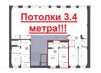 Продам 2-комнатную квартиру, 41.5 м2, Новосибирская область, улица Ясный Берег, 12