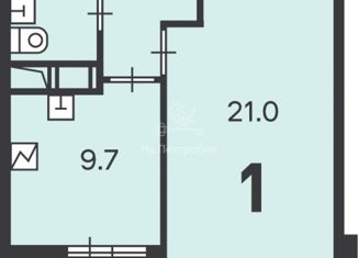 Продам 1-ком. квартиру, 38.4 м2, Москва, улица Вилиса Лациса, 38к1, метро Планерная