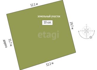 Продается земельный участок, 10 сот., село Усть-Заостровка