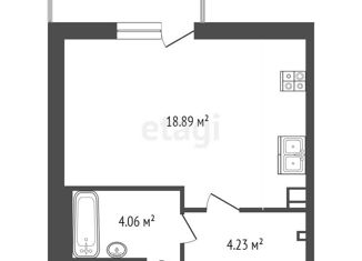 Продается квартира студия, 28.26 м2, Ярославль, Фрунзенский район, проспект Фрунзе, 56Д