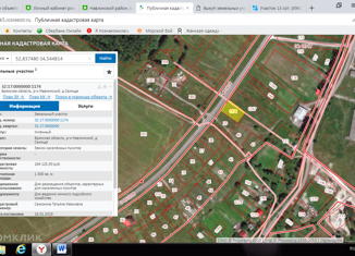 Продается земельный участок, 1300 сот., деревня Селище, Центральная улица