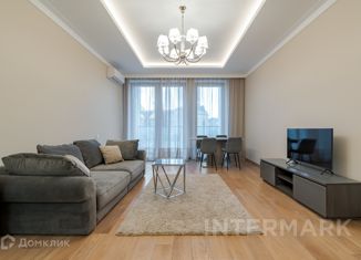 Сдача в аренду 2-ком. квартиры, 100 м2, Москва, 1-й Смоленский переулок, 21, ЖК Смоленский Де-люкс