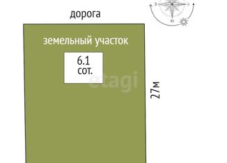 Продажа участка, 6.1 сот., садоводческое некоммерческое товарищество Геолог-2