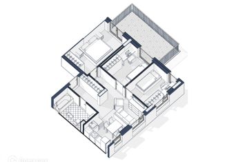Продается 3-комнатная квартира, 75.6 м2, Курган, ЖК Квартал Резиденция