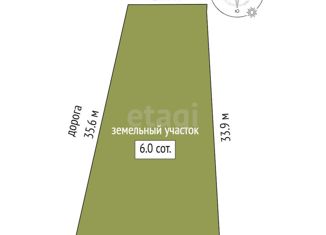 Продам земельный участок, 6 сот., посёлок Озёрный