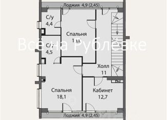 Продажа дома, 238 м2, деревня Покровское, жилой комплекс Футуро Парк, 29к8