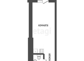 Продажа квартиры студии, 25.4 м2, Красноярск, Советский район, Светлогорский переулок, 4