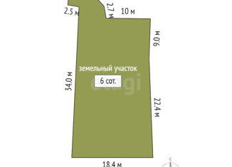 Продам участок, 6 сот., городской посёлок Янино-1