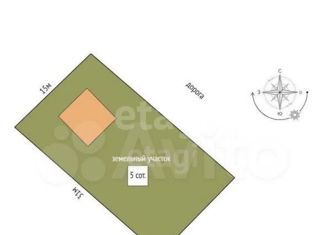 Продажа участка, 5.8 сот., садовое товарищество Искра-2, садовое товарищество Искра-2, 2/1