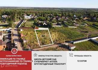 Продам земельный участок, 12 сот., деревня Першутино, Волоколамское шоссе
