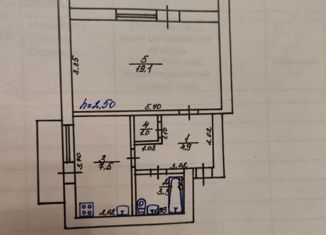 Продается 1-комнатная квартира, 35.8 м2, Красноперекопск, 10-й микрорайон, 18